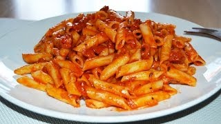 Pasta in Chorizo amp Tomato Sauce  Easy Tomato Chorizo Pasta Recipe [upl. by Ahsennek595]