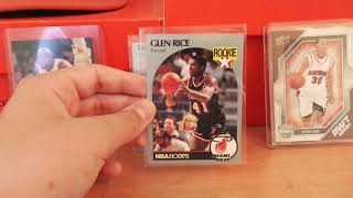 Glen Rice Rookie Card Review [upl. by Oiludbo]