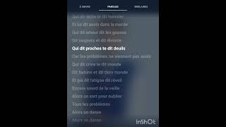 alors on danse lyrics music fypシ゚viral [upl. by Billmyre998]