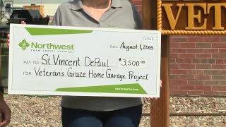 Grace Home receives donation for garage construction [upl. by Hines398]