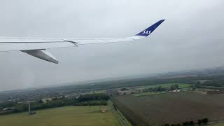 SAS takeoff and climb out of Copenhagen [upl. by Kared]