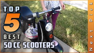 5 Most Popular 50cc Scooters 2024  For Tall Riders [upl. by Herb119]