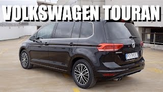 Volkswagen Touran 2016 ENG  Test Drive and Review [upl. by Ioved]