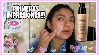 NUEVA BASE NATURAL MATTE ESIKA SWATCHES Y PRIMERAS IMPRESIONES  Beauty by Pao [upl. by Scott8]