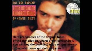 quotlatin american trumpet music bookquot GABRIEL ROSATI  promovideo [upl. by Otokam]