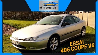 PEUGEOT 406 COUPE V6 194  Avis de ce Youngtimer de la collection quotPininfarinaquot [upl. by Leind]