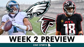 FINAL Eagles vs Falcons Preview How Eagles Can DOMINATE Atlanta AJ Brown Is Out Keys To The Game [upl. by Donnie]