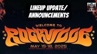 Welcome to Rockville 2025 Lineup Announcements Updates [upl. by Idalina]