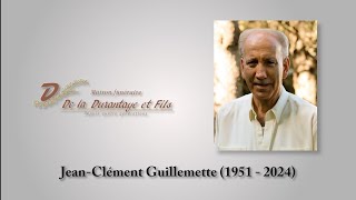 JeanClément Guillemette 1951  2024 [upl. by Helenka]