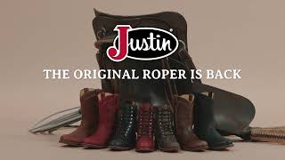 Justin Boots LaceUp Ropers and Ropers are Back and Better Than Ever [upl. by Thanasi]