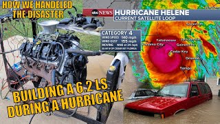 SKULL GARAGE 2024 EP12 HELENE HITS USBUILDING A LS DURING A HURRICANEOUR STORM EXPERIENCE [upl. by Hernandez617]