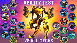 Lacewing Vs All Mechs Ability  Mech Arena [upl. by Chryste365]