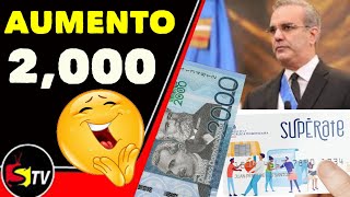 AUMENTO A 2000 Y FECHA DEL PRIMER PAGO EN LA TARJETA Supérate [upl. by Biegel337]