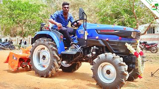 Mini Tractor 4WD  Farmtrac Tractor with Attachment  New Tractor [upl. by Oidiple721]