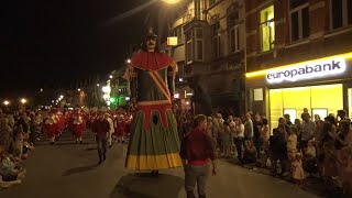 de volledige stoet van Katuit in Dendermonde 25 Augustus 2022 [upl. by Barvick]