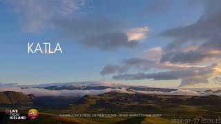 Iceland Volcano Katla amp Surrounding Area 27 07 24 [upl. by Friedrich]