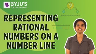 Representing Rational Numbers On A Number Line I Class 7 I Learn With BYJUS [upl. by Elnore]