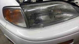 How to install replace side marker light camry 95 [upl. by Martin]