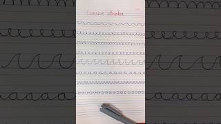 How to write cursive handwriting  cursive strokes for beginners cursive calligraphy [upl. by Murial]