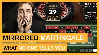 Mirrored Martingale Strategy Roulette What No One Tells You [upl. by Norrahc]