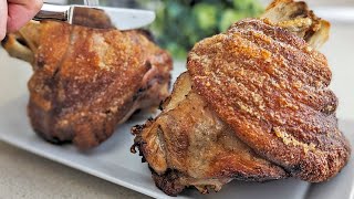 Nur wenige Leute kochen Schweinshaxe so Rezept aus Deutschland für super knusprige Schweinshaxe [upl. by Nylahsoj]