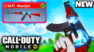 I UNLOCKED the NEW AK47 MOONLIGHT 🤯 COD MOBILE [upl. by Jessica]