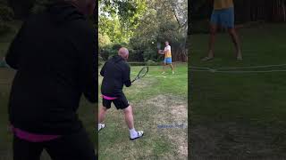 Alexander Zverev hitting volleys with his dad 🎾 atp atptour atptennis tennis zverev [upl. by Rukna]