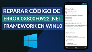 Cómo reparar el código de error 0x800f0922 Net Framework en WINDOWS 10 [upl. by Nahej]