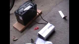 CenTech 1200 Watt Inverter  First Test [upl. by Arlynne]