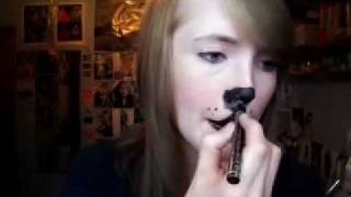 Really cute dogpuppy makeup tutorial [upl. by Adnawaj]