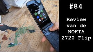 84 review van de NOKIA 2720 Flip phone [upl. by Merce]