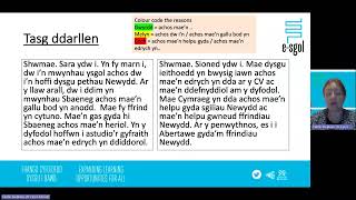 Welsh Second Language GCSE  Rhesymau Estynedig  Extended Reasons [upl. by Dnomayd239]