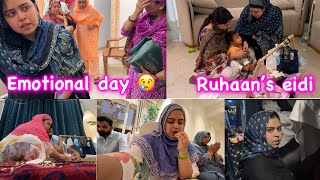 Last Iftar with family  Ruhaan ki pehli EIDI ✨  FIRE in train 🚂 😨 Ramadan vlog [upl. by Iives367]