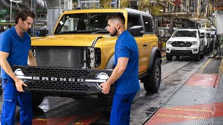 How They Build the Brand New Ford Bronco in US Factory  Production Line [upl. by Jan]