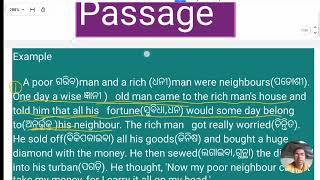 Passage for high school students how to write Passage passage class 10 English [upl. by Aicilram]