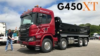 2018 SCANIA XT G450 Tipper Truck  Full Tour amp Test Drive [upl. by Luciana102]