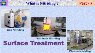 Surface Treatment Part7  What is Gas  Salt bath  Plasma nitriding process  New mechanical mind [upl. by Mosenthal]