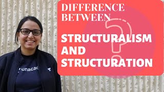 Easy Difference between Structuration and Structuralism  Sociological Theory  UGCNTA NET [upl. by Hecht336]