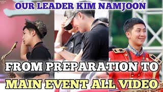 KIM NAMJOON AT TOMATO 🍅 FESTIVAL 🥮 FULL VIDEO OF RM FROM PREPARATION TO MAIN EVENT 💞🥰 [upl. by Eiramlehcar]