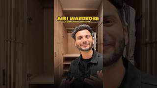 WARDROBE  Aisi WARDROBE Kabhi mat banana interiordesign wardrobe [upl. by Ahselat]