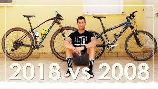 LA EVOLUCIÓN DE LAS BICICLETAS MTB Y COMPONENTES EN LOS ÚLTIMOS 10 AÑOS [upl. by Legim]