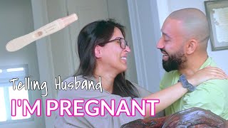 Surprise Pregnancy Announcement to Husband [upl. by Marketa666]