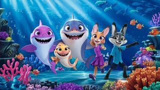 Zootopia Dance Party with Baby Shark Family Underwater Adventure – Fun amp Exciting Kids Dance Video [upl. by Nalyorf]