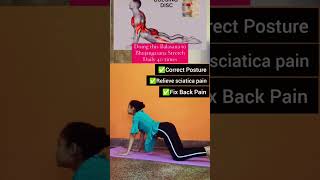 Doing this balasana to bhujangasana stretches daily 40 times yoga Shorts Child to cobra pose [upl. by Atoked]