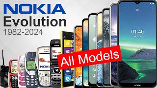 Nokia History Evolution 19822024 400 Models All Nokia Phones Nokia All Models [upl. by Ahsenhoj]