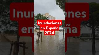 Inundaciones en España 2024 devastación invisible y rescates heroicos inundación [upl. by Lessig]