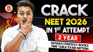 NEET 2026 Score 650 with 1st Attempt  2 Year Roadmap Dahaad Strategy [upl. by Spatola486]