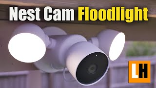 Google Nest Cam Floodlight Review  Features Unboxing Install Testing Video Quality with Lights [upl. by Urial107]