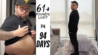 Overcoming Hunger Through Water Fasting  94 Days 61 Pounds Lost [upl. by Letrice225]