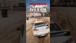 Mitsubishi Lancer EVO X GSR vs Mitsubishi Lancer EVO 3 GSR Lap TimeHBS in Forza Horizon 5 [upl. by Anaert]